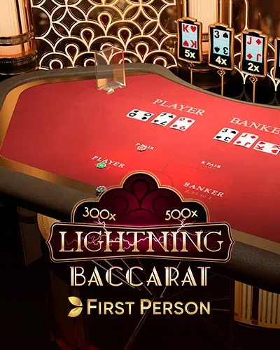 24Magic Casino: First Person Lightning Baccarat